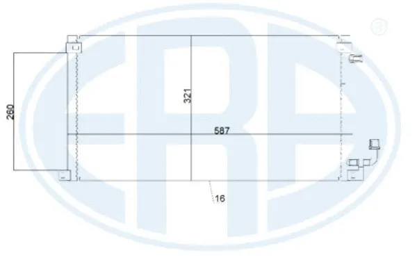 Condenser, air conditioning (667222)