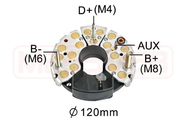 Rectifier, alternator (215332)