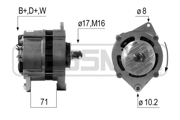 Alternator (210672A)