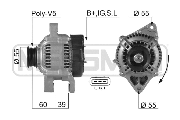 Alternator (210266A)