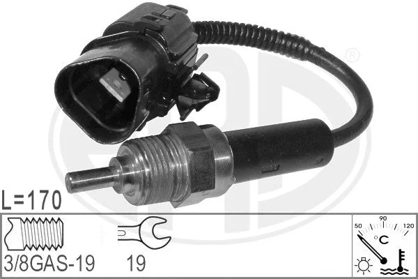 Sensor, coolant temperature (330574)