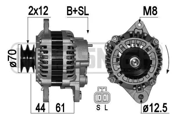 Alternator (209365A)