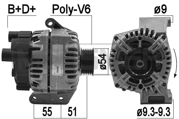 Alternator (209240)