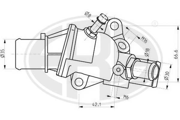 Thermostat, coolant (350271)