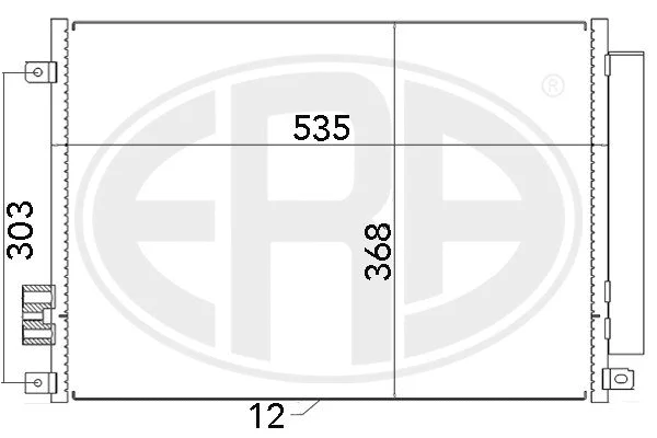 Condenser, air conditioning (667008)
