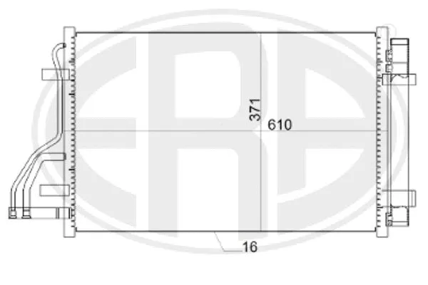 Condenser, air conditioning (667151)