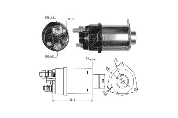 Solenoid Switch, starter (ZM451)