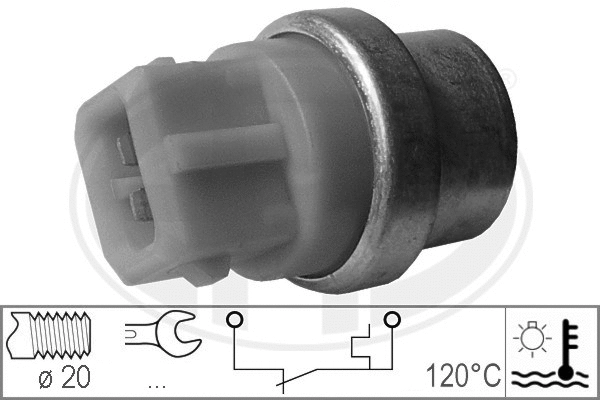 Sensor, coolant temperature (330161)