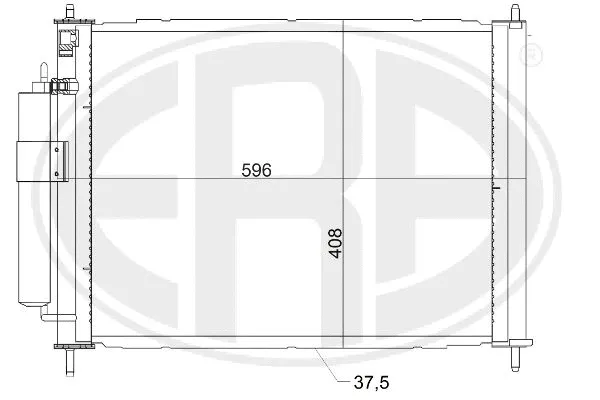 Condenser, air conditioning (667158)