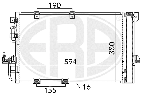 Condenser, air conditioning (667082)