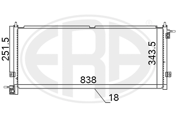 Condenser, air conditioning (667118)