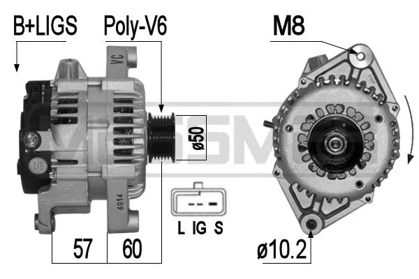 Alternator (209343)