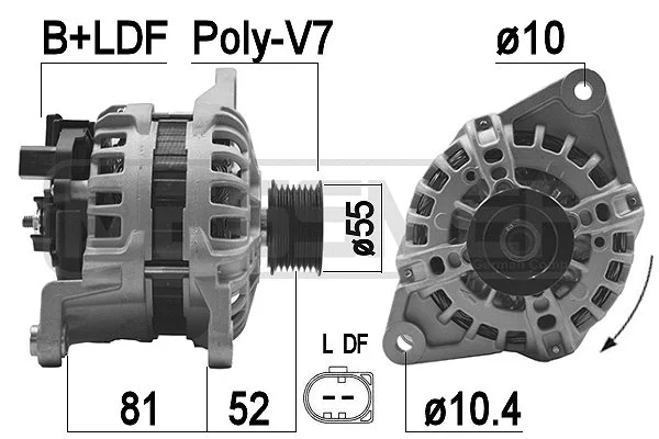 Alternator (209478A)