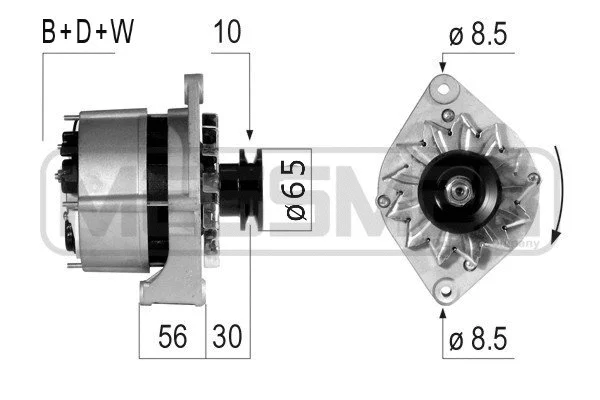 Alternator (210722A)