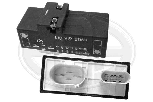 Relay, radiator fan overrun (661066)
