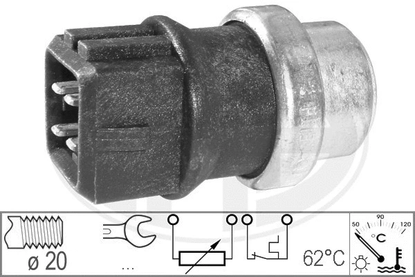 Sensor, coolant temperature (330289)