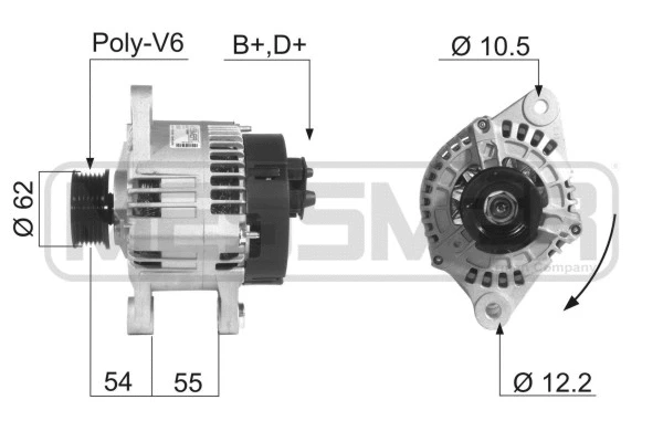 Alternator (210246A)