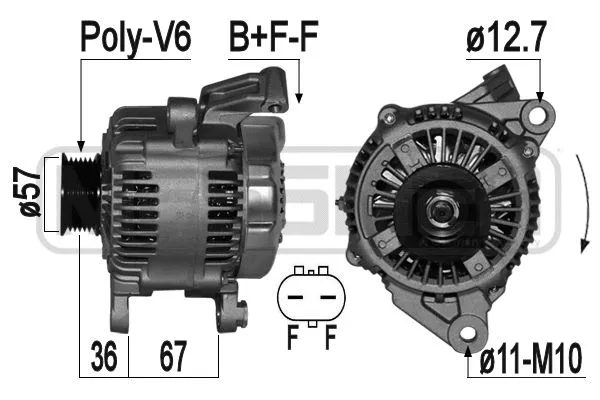 Alternator (209345A)