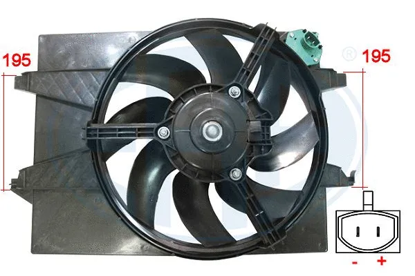 Fan, engine cooling (352020)