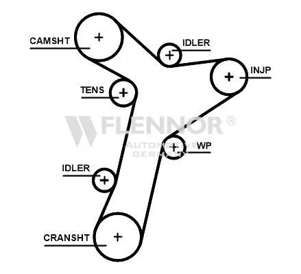 Timing Belt (4584V)