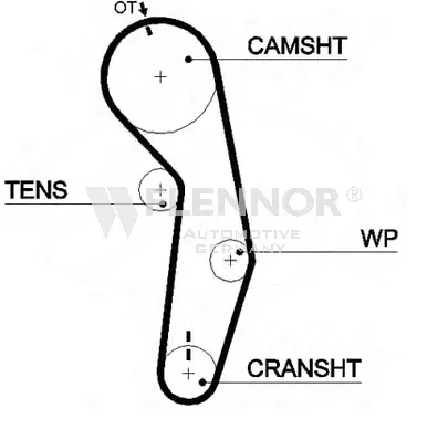 Timing Belt (4378V)