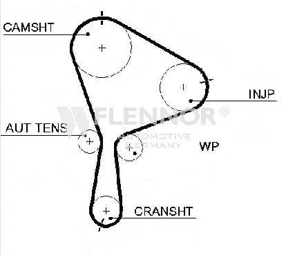 Timing Belt (4509V)