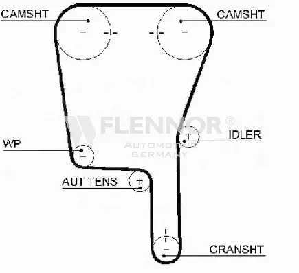 Timing Belt (4389V)