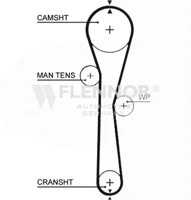 Timing Belt (4466V)