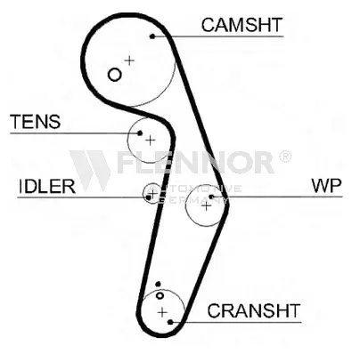 Timing Belt (4458V)
