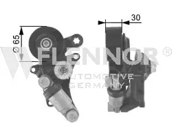 Tensioner Pulley, V-ribbed belt (FS27912)