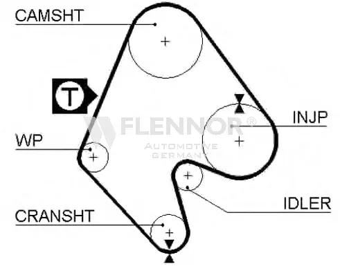 Timing Belt (4018)