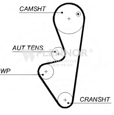 Timing Belt (4463V)