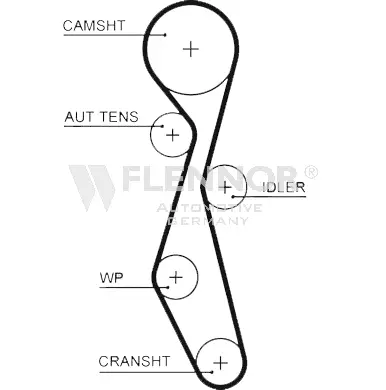 Timing Belt (4522V)