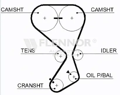 Timing Belt (4445V)