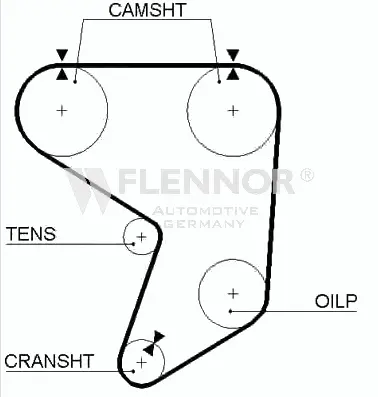 Timing Belt (4084V)