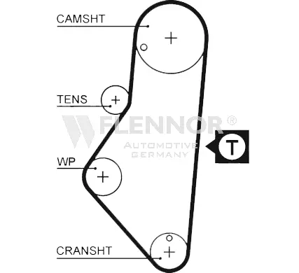 Timing Belt (4104V)