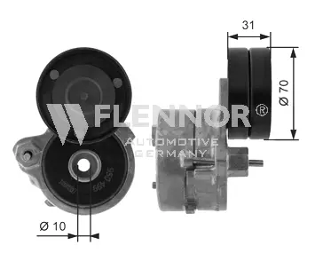 Tensioner Pulley, V-ribbed belt (FS99480)