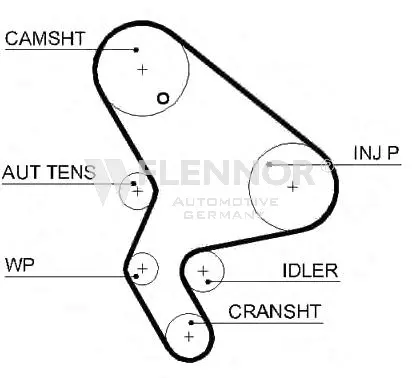 Timing Belt (4489V)