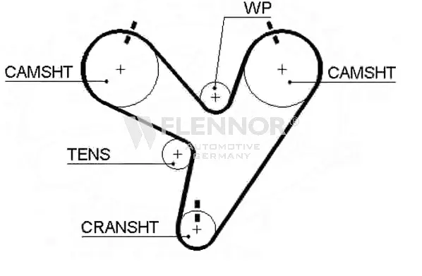 Timing Belt (4255V)