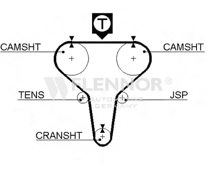 Timing Belt (4162V)