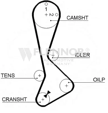 Timing Belt (4087V)
