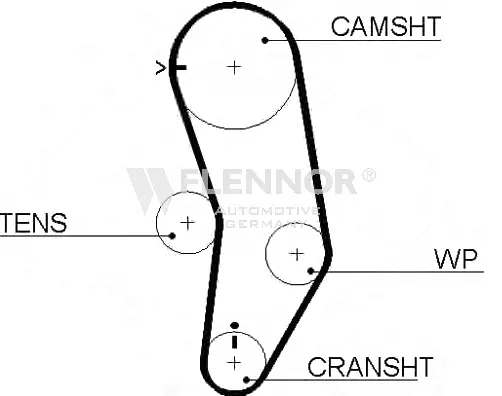 Timing Belt (4334V)
