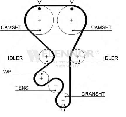 Timing Belt (4350V)