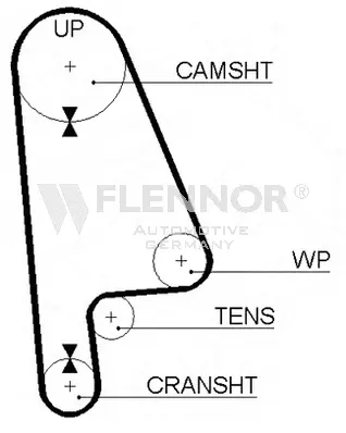 Timing Belt (4122V)