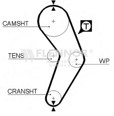 Timing Belt (4081V)