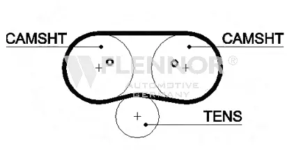 Timing Belt (4405V)