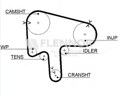 Timing Belt (4485V)