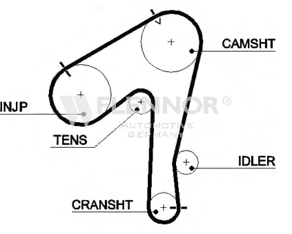Timing Belt (4372V)