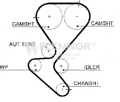 Timing Belt (4504V)
