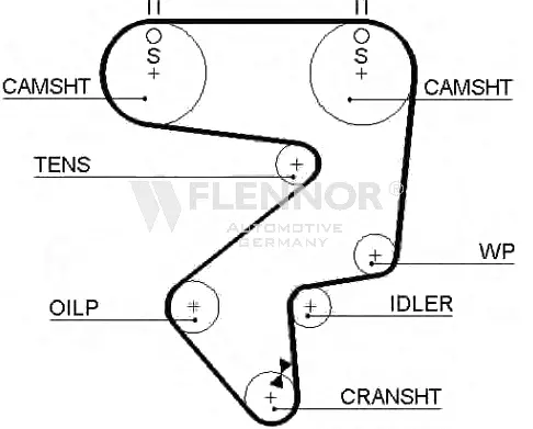 Timing Belt (4083V)